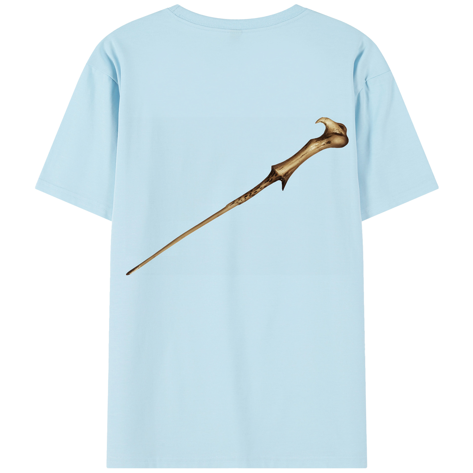 （画像用） Harry Potter ハリー・ポッターシリーズ 綿100％半袖Tシャツ（背面プリント）